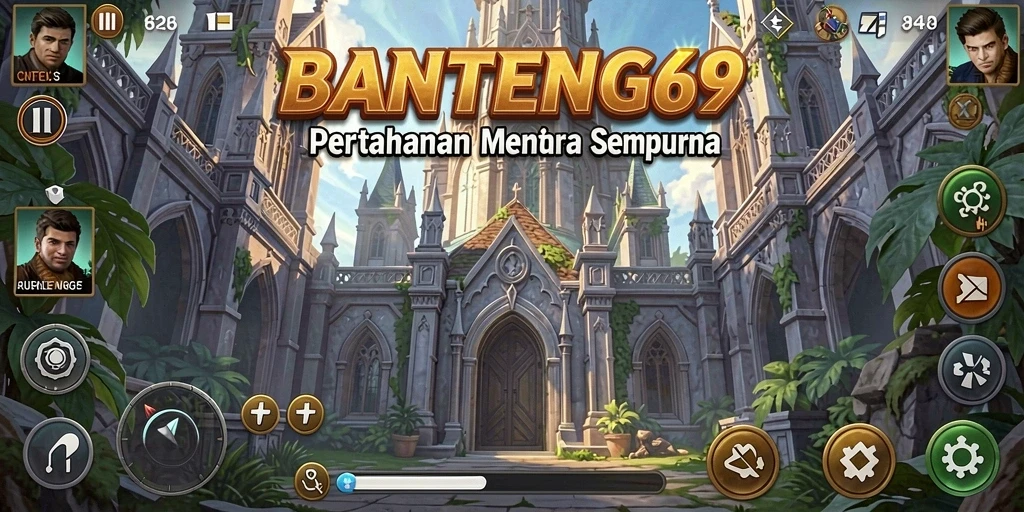 Tangkapan layar menunjukkan pertempuran seru di BANTENG69.