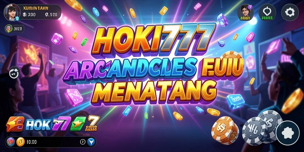 Screenshot utama HOKI777 yang menunjukkan gameplay seru dan dinamis.