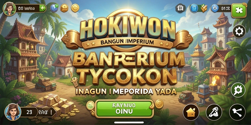 Tampilan gameplay HOKIWON yang menarik dan penuh strategi.