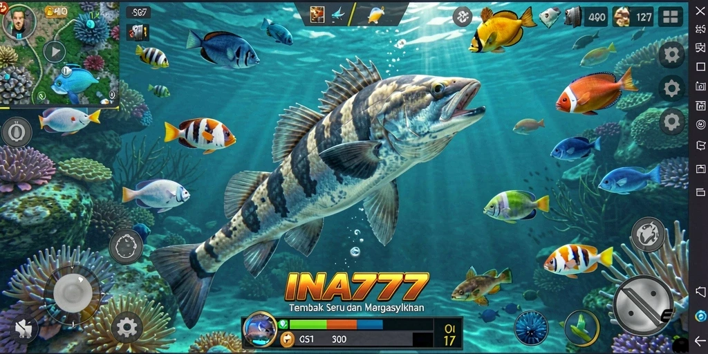 Tampilan gameplay INA777 yang penuh warna dan menarik.