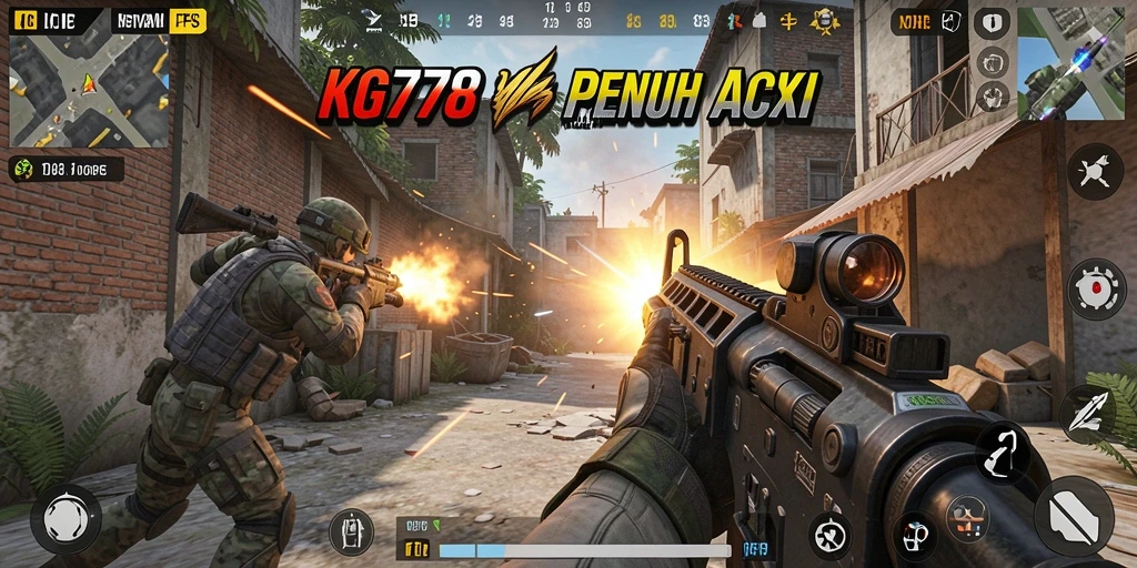 Tampilan gameplay KG778 yang memukau dengan action penuh adrenalin.
