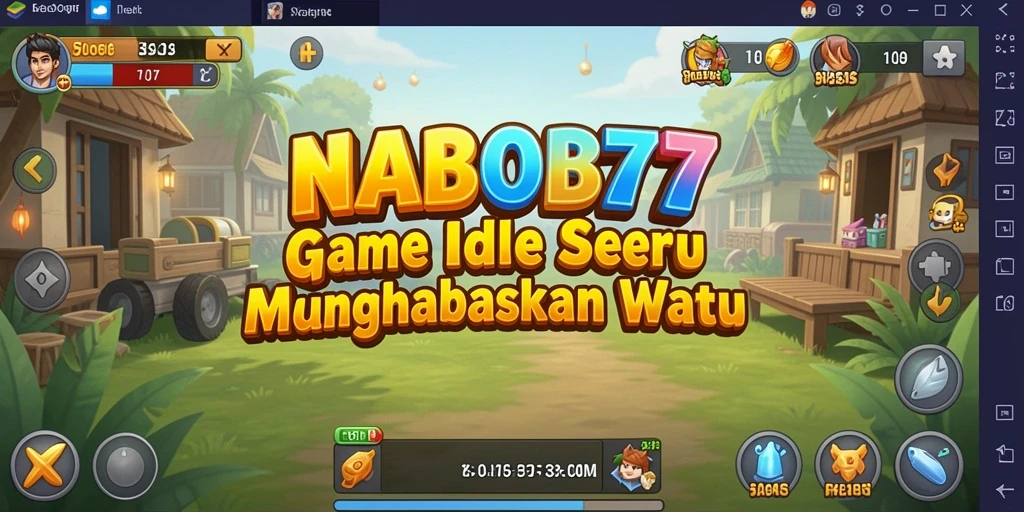 Tampilan gameplay NABOB77 dengan aksi Idle yang menarik.