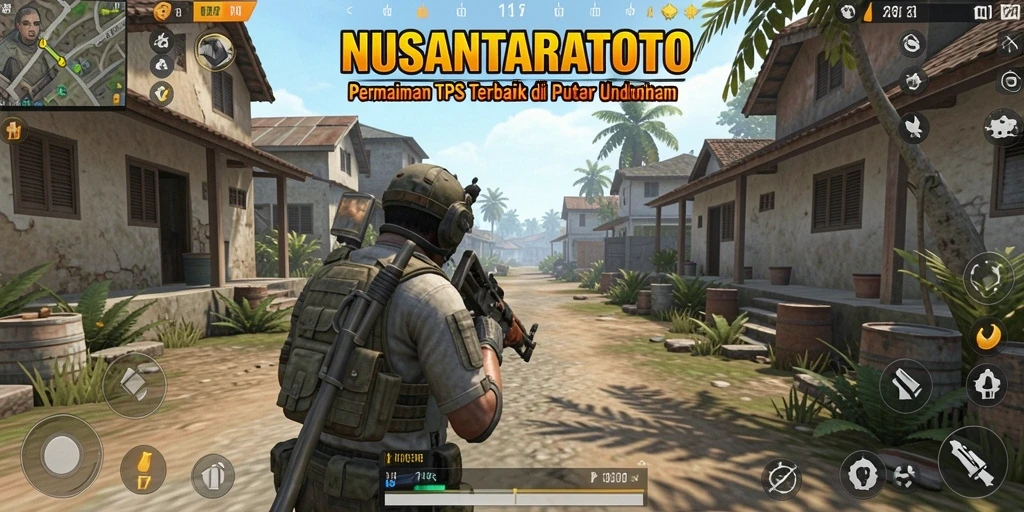 Tangkapan layar menampilkan aksi mendebarkan dalam gameplay NUSANTARATOTO.