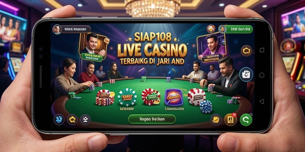 Tampilan gameplay Live Casino yang menarik di SIAP108.