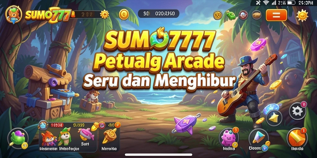 Tampilan gameplay seru dari SUMO777, penuh tantangan dan aksi.