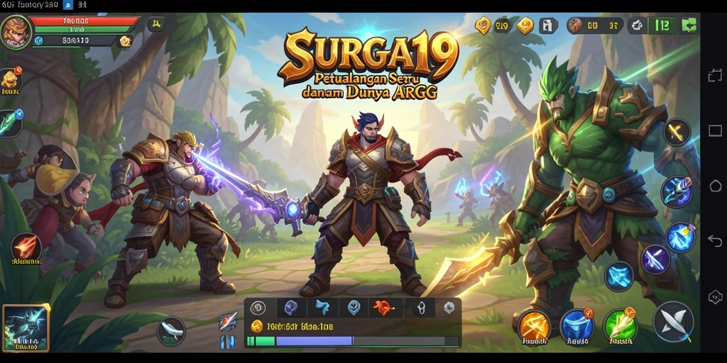 Gameplay seru dan menantang di dunia ARPG SURGA19.